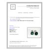 Image 2 : 2.72ct Tsavourite 14K White Gold Earring