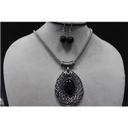 N+E Rhodium Jewelry