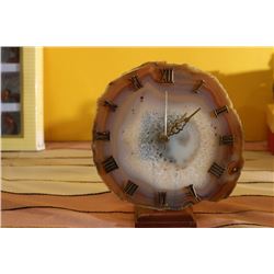 Clock-Agate (17-18Cm) Nr.8 Assorted Color Gift Item