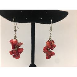 Asst Color Coral Earring