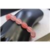 Image 2 : 10Mm M.M. Cherry Quartz Corrugated Round