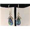 Image 1 : Abalone Shell Earring Sterling Silver 3.0g