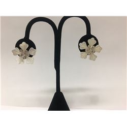 Sterling Silver Mix Mop Earring