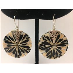 Sterling Silver W/ Resin Earring