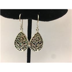 Abalone Sterling Silver Earring