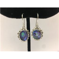 Abalone Sterling Silver Earring