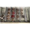 Image 10 : 9 Drawer Steel Cabinet Full of Punches Punches As Pictured