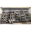 Image 5 : 9 Drawer Steel Cabinet Full of Punches Punches As Pictured