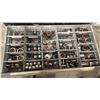 Image 7 : 9 Drawer Steel Cabinet Full of Punches Punches As Pictured