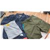 Image 1 : Men's "Fitted Brand" Weather Resistant Jacket (L), T-Shirt (L), Shorts (S)