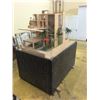 Image 15 : Scale Model Building w/Scale Model Cars, Furniture, etc. 54" X 39", Approx. 63" H