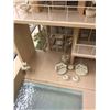 Image 7 : Scale Model Building w/Scale Model Cars, Furniture, etc. 54" X 39", Approx. 63" H