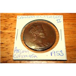 1953 CANADA (ELIZABETH II) REGINA COPIONASIA