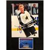 Image 1 : BRETT HULL AUTOGRAPHED 8" X 10" COLOR PHOTO (BOSSA COA)