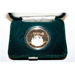 1984 CANADA COMMEMORATIVE PROOF ONE DOLLAR JACQUES CARTIER COIN CASE