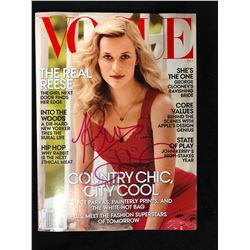 REESE WITHERSPOON AUTOGRAPHED VOGUE MAGAZINE