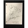 Image 1 : MURDER IN THE 1ST AUTOGRAPHED SCRIPT (IAN ANTHONY DALE,RAPHAEL SBARGE,TOM FELTON & MORE)