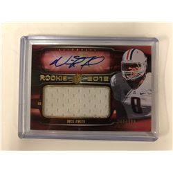 NICK FOLES AUTO/ PATCH ROOKIE CARD (2012)