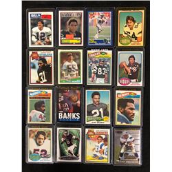 FOOTBALL ROOKIE TRADING CARD LOT (KELLY, SHELL, ALLEN & MORE)