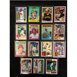 BASEBALL TRADING CARDS LOT  (McRAE, JENKINS, WINFIELD & MORE)