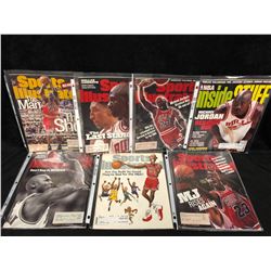 SPORTS MAGAZINE LOT (MICHAEL JORDAN COVERS)