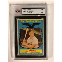 1959 TOPPS #562 ALL KALINE (ALL-STAR) 7 NM (KSA)
