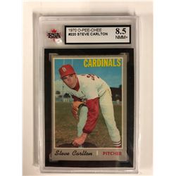 1970 O-PEE-CHEE #220 STEVE CARLTON (8.5) KSA