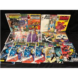 MIXED COMIC BOOK LOT (WOLVERINE, COLOSSUS, CYCLOPS & MORE)