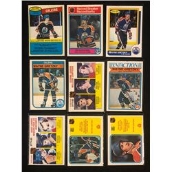 WAYNE GRETZKY HOCKEY CARD LOT