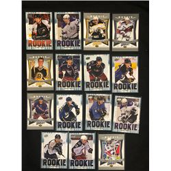 UPPER DECK HOCKEY ROOKIE TRADING CARDS LOT