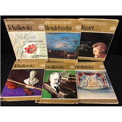 The Great Musicians Weekly Book Lot (TCHAIKOVSKY. MENDELSSOHN, MOZART)