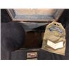 Image 2 : VINTAGE WAR CHEST W/ PATCHES & BERET