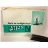 Image 5 : VINTAGE ATLAS TRAIN SET WITH RARE TRIX ENGINE MADE IN WEST GERMANY