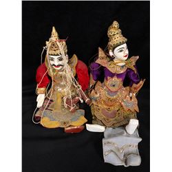 ANTIQUE CHINESE MARIONETTE LOT