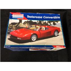 MONOGRAM TESTAROSSA CONVERTIBLE 1/24 SCALE MODEL KIT (IN BOX)
