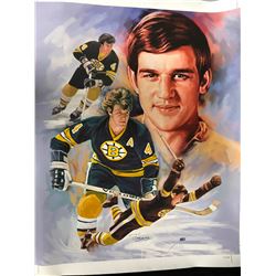 BOBBY ORR 24" X 28" CANVAS ART BY JIANG ZUM ZHONG