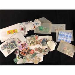 MIXED WORLDWIDE STAMP LOT (USED & UNUSED)