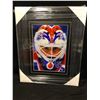 Image 1 : GRANT FUHR AUTOGRAPHED 16" X 20" FRAMED COLOR PHOTO W/ COA