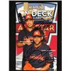Image 1 : GIANCARLO STANTON & HENDERSON ALVAREZ AUTOGRAPHED MIAMI MARLINS PROGRAM W/ COA