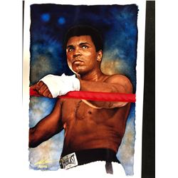MUHAMMAD ALI 10" X 20" ART PRINT BY GLEN GREEN