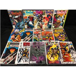 MARVEL COMIC BOOK LOT (WOLVERINE, THE PUNISHER, WOLVERINE)