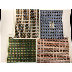 1920-50'S UNUSED SHEETS OF STAMPS LOT (CATALOGUED)