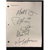 Image 1 : CULT "YOU'RE NEXT" PILOT DRAFT AUTOGRAPHED BY ALOWA TAL, ROBERT KNEPPER, MATT DAVIS & AUGEROPOLIS