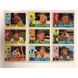 1950'S TOPPS BASEBALL TRADING CARDS LOT (THOMAS, HERZOG, KIELY & MORE)