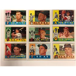 1950'S TOPPS BASEBALL TRADING CARDS LOT (WILLEY, DALEY, SCHOFIELD & MORE)