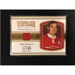 (VIP) IN THE GAME VINTAGE MEMORABILIA FRANK MAHOVLICH HOCKEY CARD