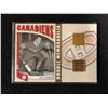 Image 1 : DOUBLE MEMORABILIA BILL DURNAN HOCKEY CARD