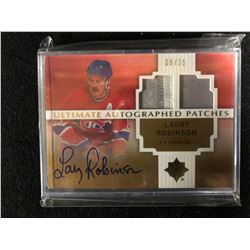 LIMITED EDITION LARRY ROBINSON ULTIMATE AUTOGRAPHED PATCH (09/25)