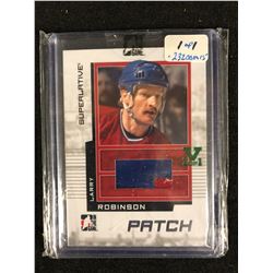 LIMITED EDITION IN THE GAME LARRY ROBINSON PATCH CARD ( 1 OF 1)