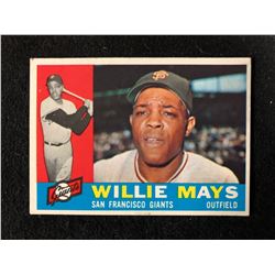 1960 Topps Baseball Card #200 Willie Mays (San Francisco Giants)